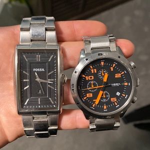 Mens fossil watch bundle